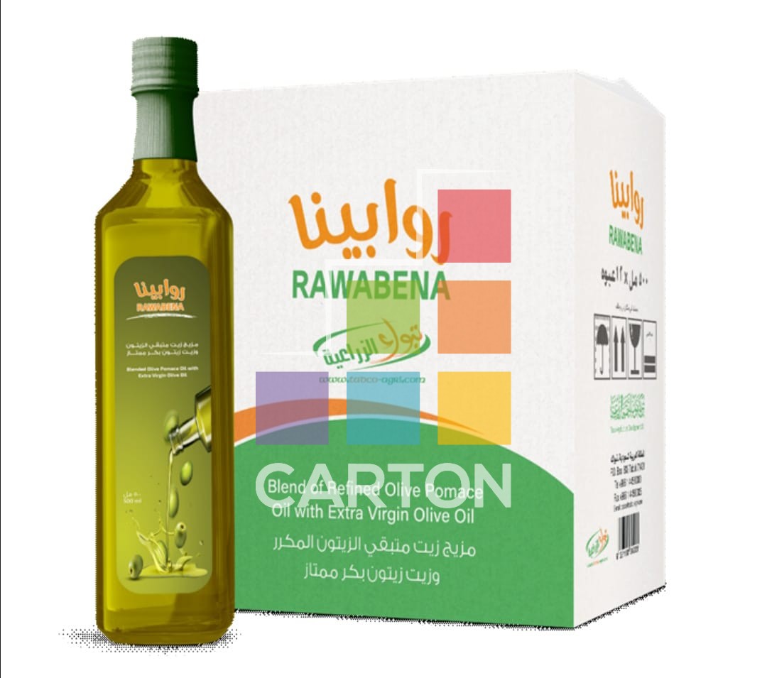RAWABINA POMACE OLIVE OIL 12*500ML